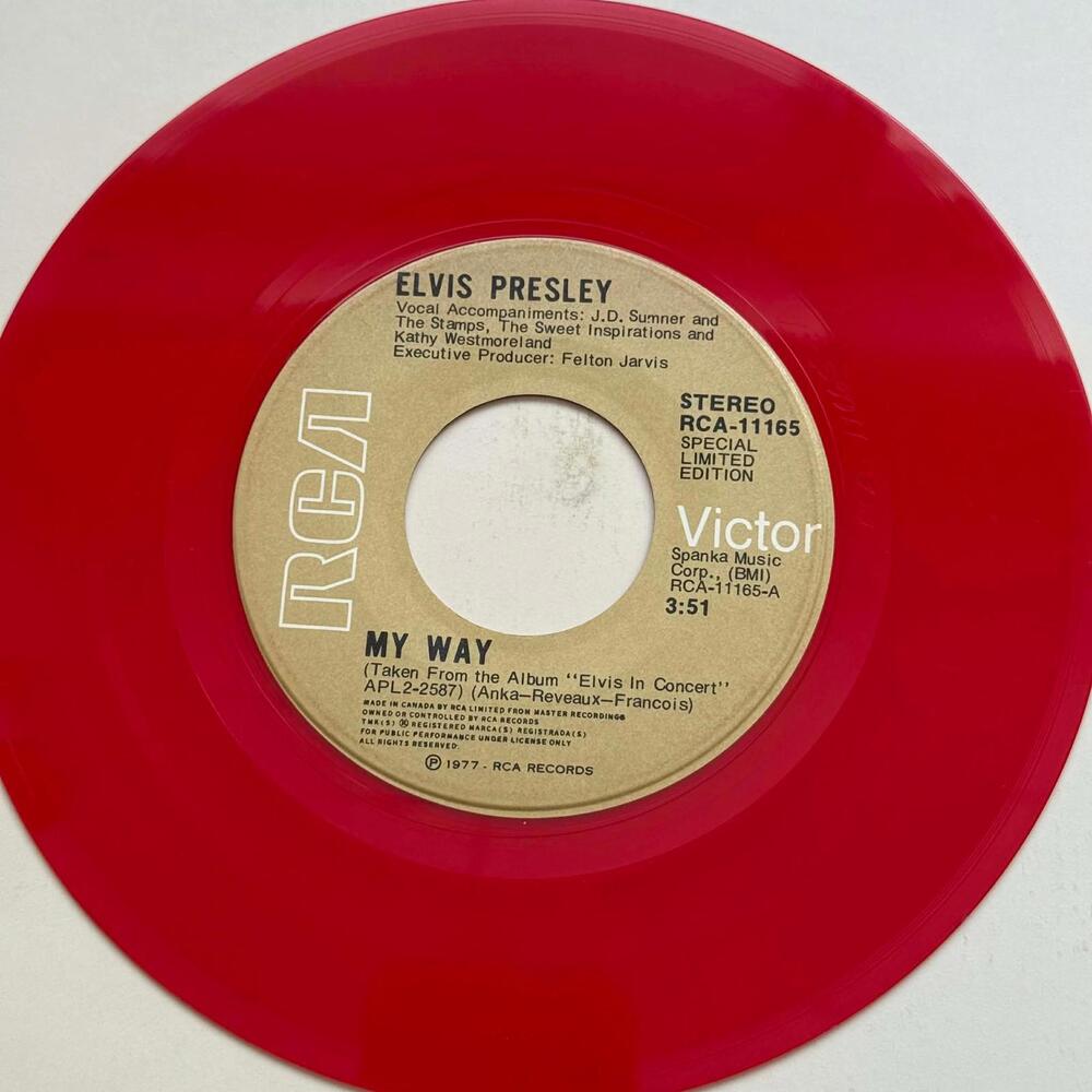 Elvis Presley - America/My Way 45rpm VG+ R23